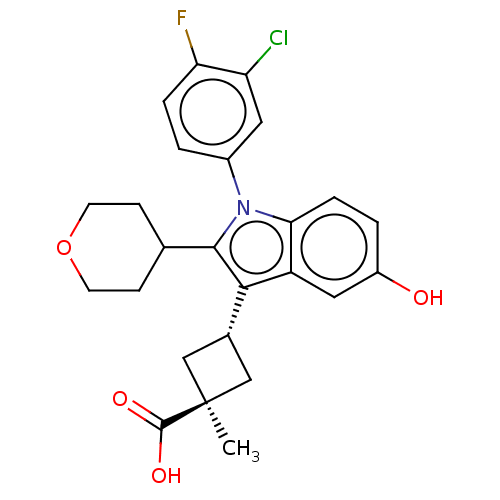 Chemical structure of BindingDB Monomer ID 629184