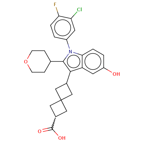 Chemical structure of BindingDB Monomer ID 629185