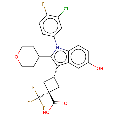 Chemical structure of BindingDB Monomer ID 629188