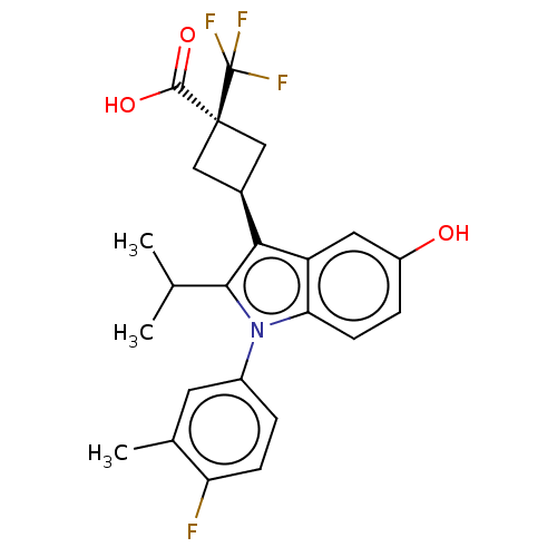 Chemical structure of BindingDB Monomer ID 629192