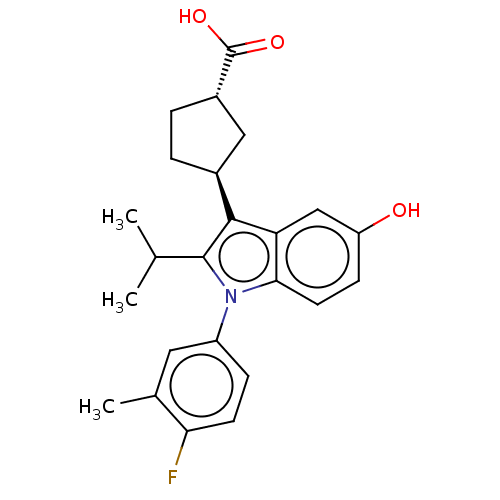 Chemical structure of BindingDB Monomer ID 629201