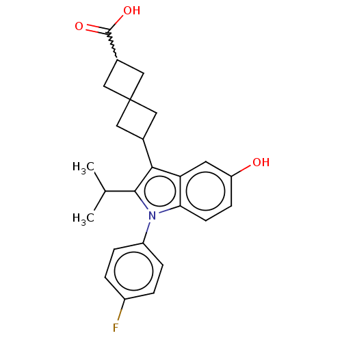 Chemical structure of BindingDB Monomer ID 629202