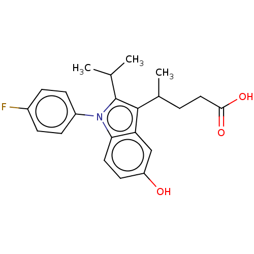 Chemical structure of BindingDB Monomer ID 629205