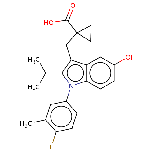 Chemical structure of BindingDB Monomer ID 629209
