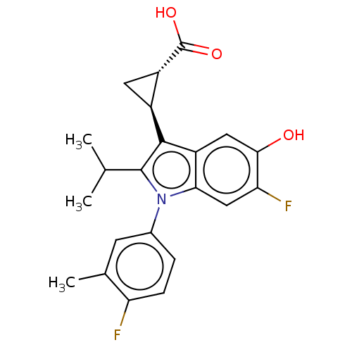 Chemical structure of BindingDB Monomer ID 629211