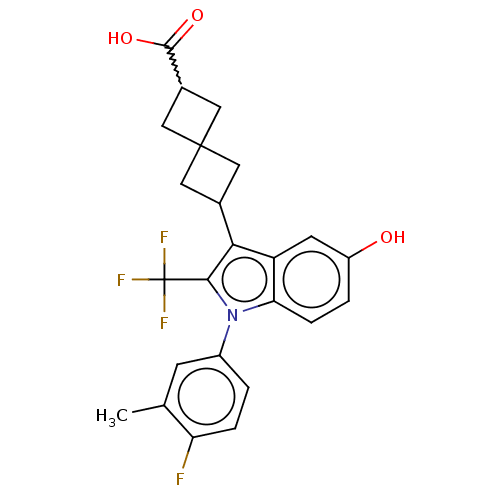 Chemical structure of BindingDB Monomer ID 629215