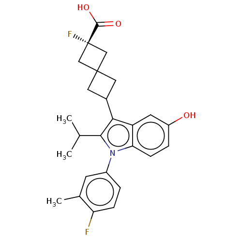 Chemical structure of BindingDB Monomer ID 629218