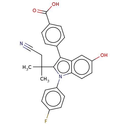 Chemical structure of BindingDB Monomer ID 629222
