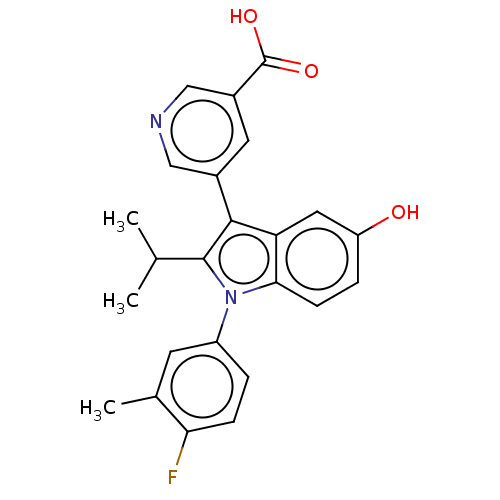 Chemical structure of BindingDB Monomer ID 629226