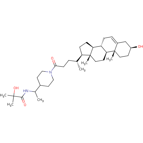 Chemical structure of BindingDB Monomer ID 629929