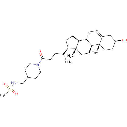 Chemical structure of BindingDB Monomer ID 629934