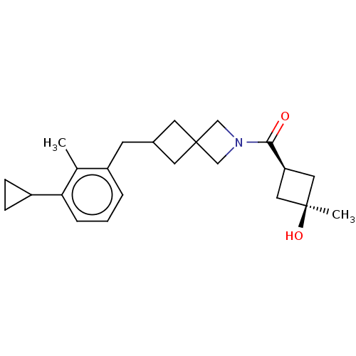 Chemical structure of BindingDB Monomer ID 630564
