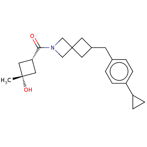 Chemical structure of BindingDB Monomer ID 630629