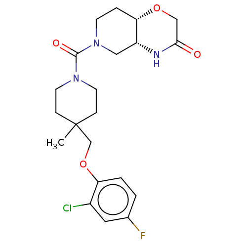 Chemical structure of BindingDB Monomer ID 631222