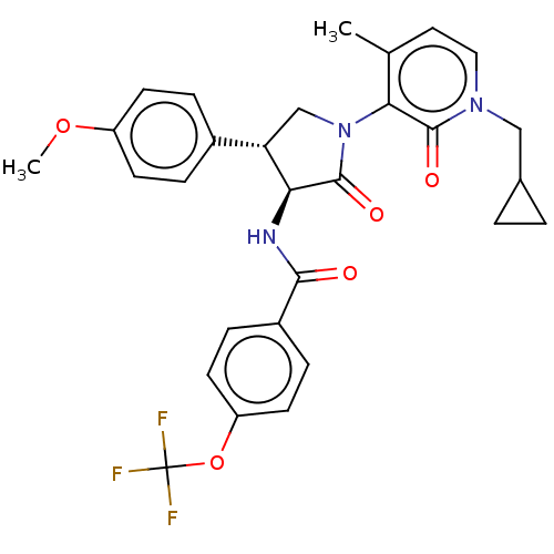Chemical structure of BindingDB Monomer ID 631787
