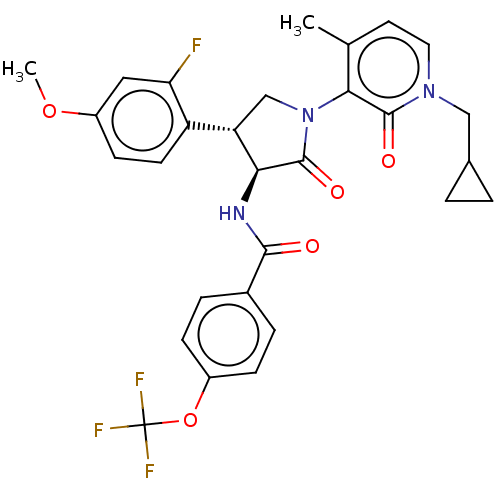 Chemical structure of BindingDB Monomer ID 632042