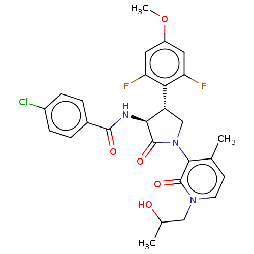 Chemical structure of BindingDB Monomer ID 632092