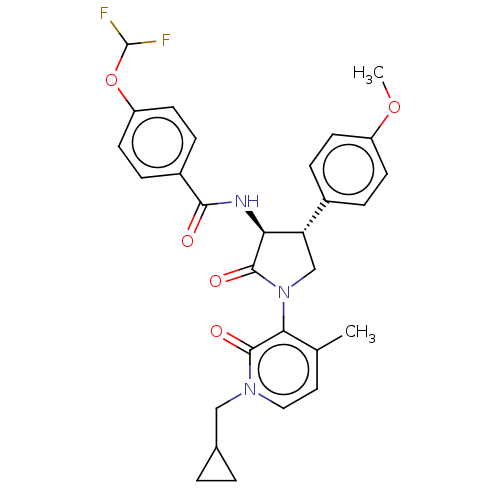 Chemical structure of BindingDB Monomer ID 632189