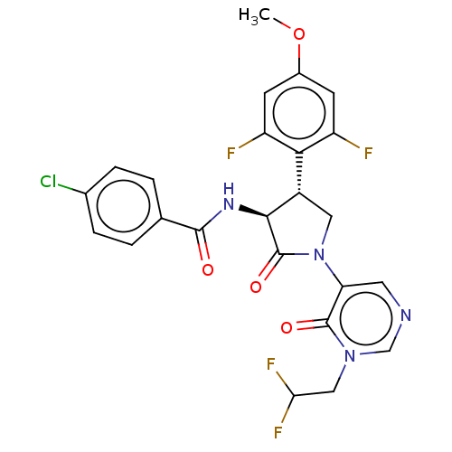 Chemical structure of BindingDB Monomer ID 632192