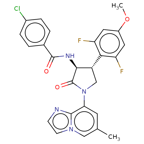 Chemical structure of BindingDB Monomer ID 632447