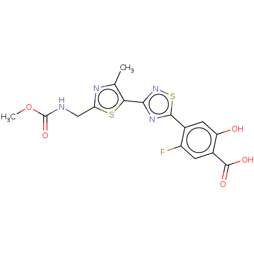 Chemical structure of BindingDB Monomer ID 632635