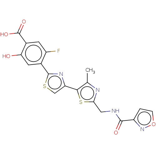 Chemical structure of BindingDB Monomer ID 632769