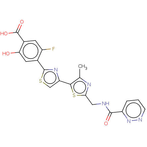 Chemical structure of BindingDB Monomer ID 632786