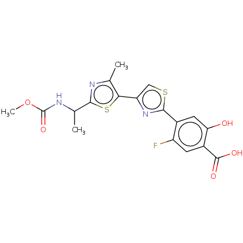 Chemical structure of BindingDB Monomer ID 632803