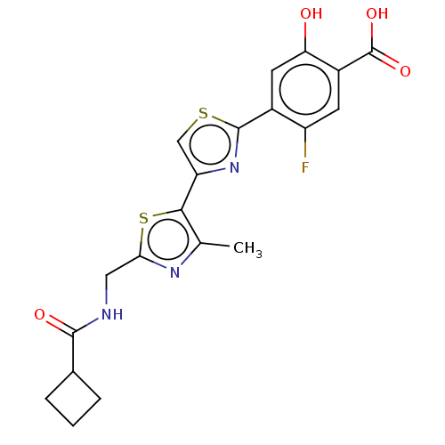 Chemical structure of BindingDB Monomer ID 632834