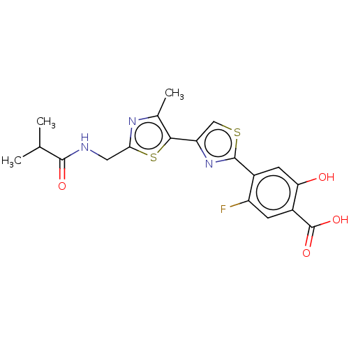 Chemical structure of BindingDB Monomer ID 632845