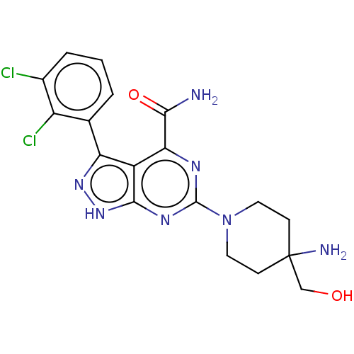 Chemical structure of BindingDB Monomer ID 633165