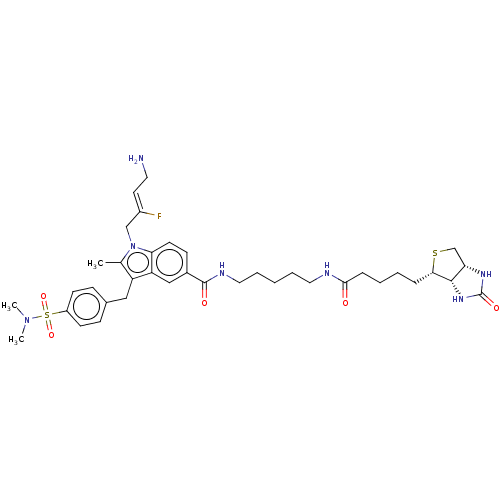 Chemical structure of BindingDB Monomer ID 633181