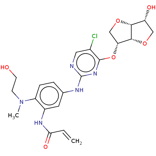 Chemical structure of BindingDB Monomer ID 633198