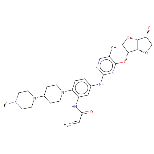 Chemical structure of BindingDB Monomer ID 633206