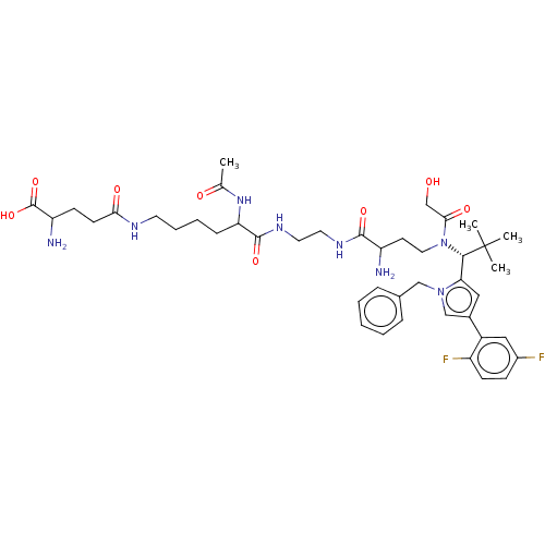 Chemical structure of BindingDB Monomer ID 633516