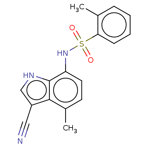 Chemical structure of BindingDB Monomer ID 633534