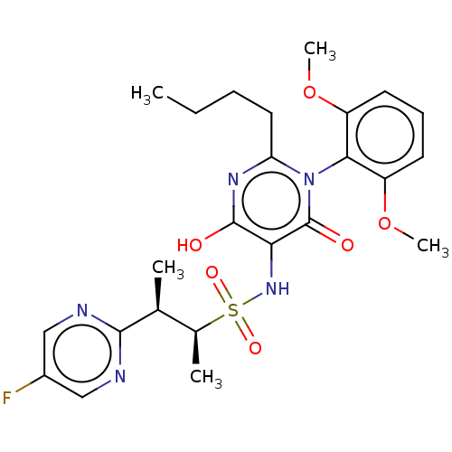 Chemical structure of BindingDB Monomer ID 633564