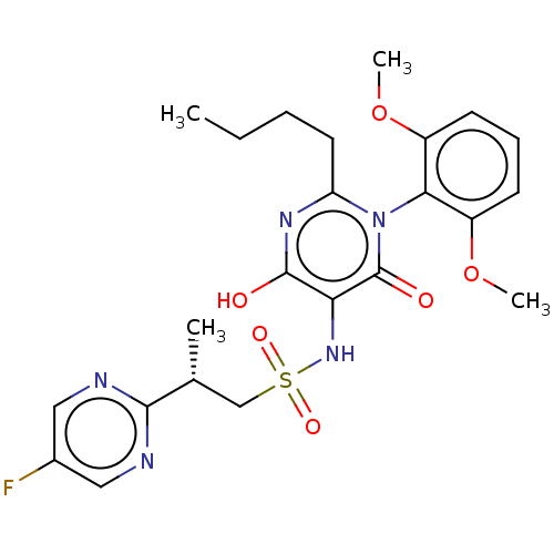 Chemical structure of BindingDB Monomer ID 633569