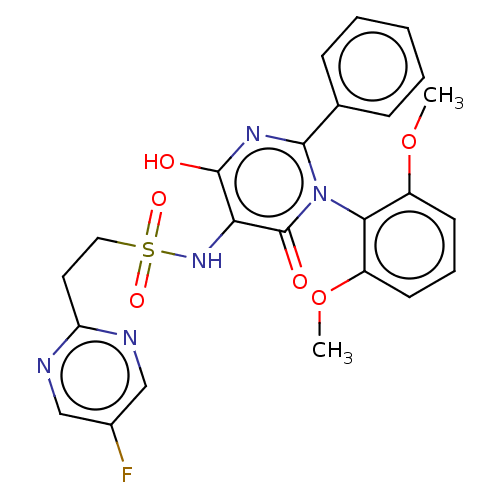 Chemical structure of BindingDB Monomer ID 633574