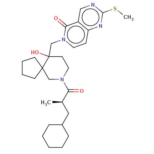 Chemical structure of BindingDB Monomer ID 633641