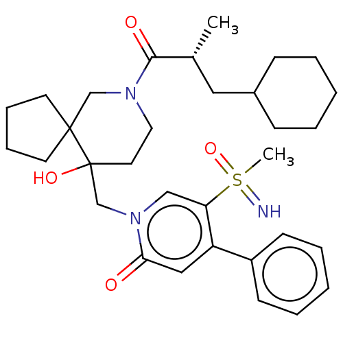 Chemical structure of BindingDB Monomer ID 633660