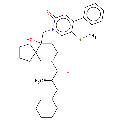 Chemical structure of BindingDB Monomer ID 633664