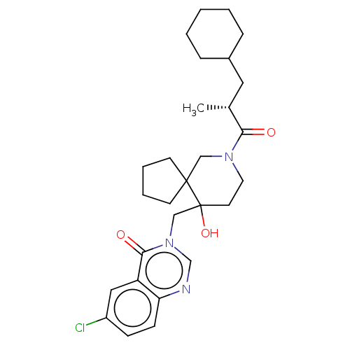 Chemical structure of BindingDB Monomer ID 633729