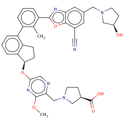 Chemical structure of BindingDB Monomer ID 634029
