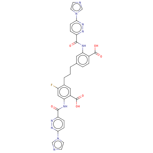 Chemical structure of BindingDB Monomer ID 634189