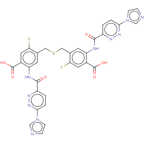 Chemical structure of BindingDB Monomer ID 634240
