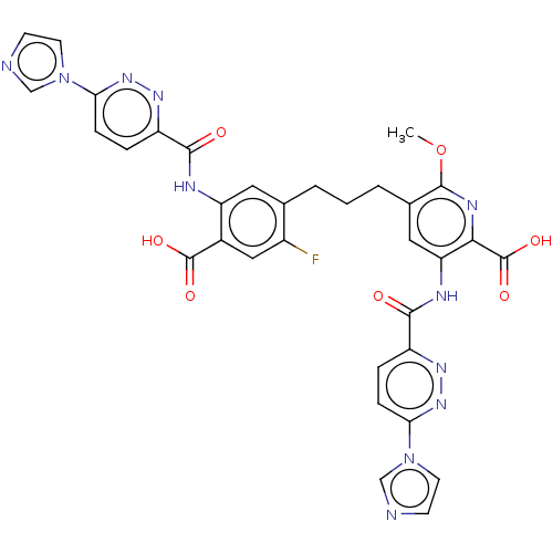 Chemical structure of BindingDB Monomer ID 634242