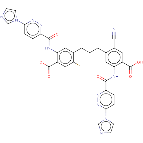 Chemical structure of BindingDB Monomer ID 634284