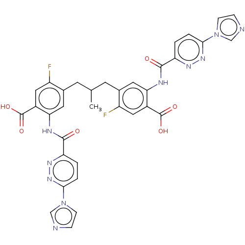 Chemical structure of BindingDB Monomer ID 634294