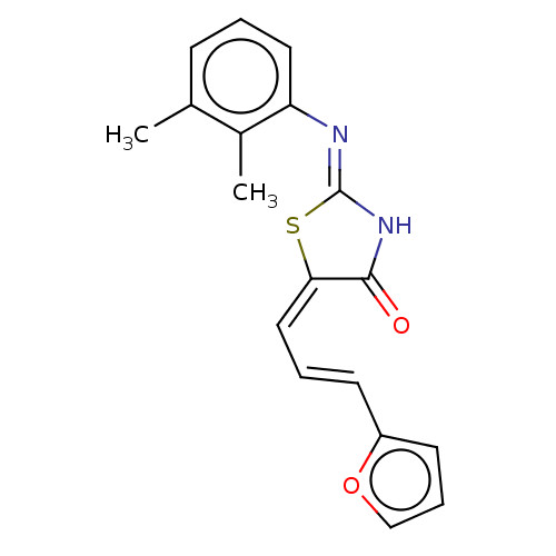 Chemical structure of BindingDB Monomer ID 635556